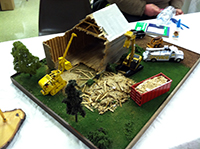 Construction Truck Scale Model Toy Show IMCATS-2015-066-s