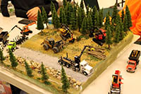 IMCATS Construction Model Toy Show diorama contest second place winner